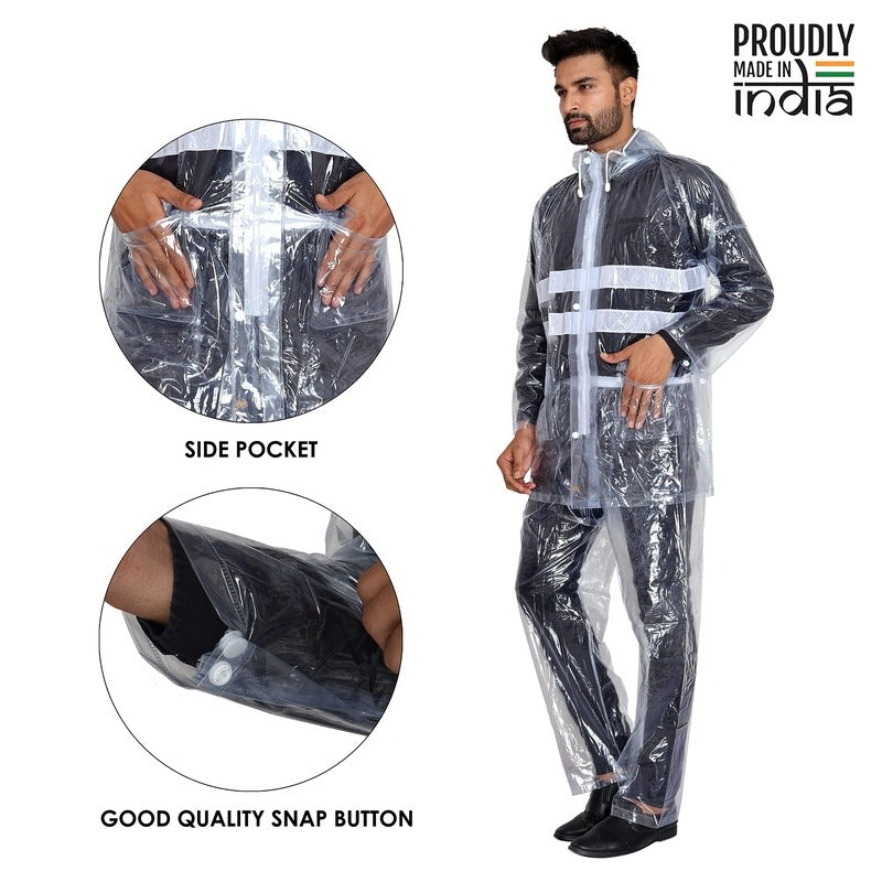 CLOWNFISH Rain Coat - Reflective safety for night cycling