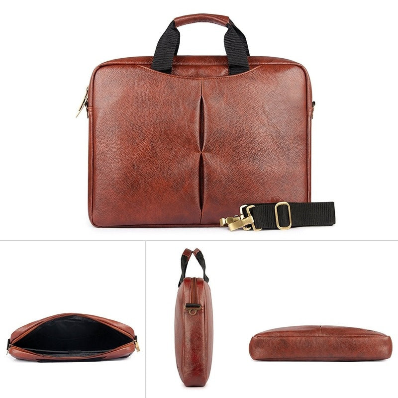 Clownfish Vegan Leather Laptop Bag - Daily commute