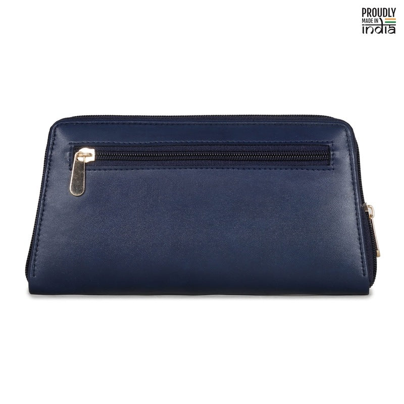 Clownfish Evelyn Wallet - Stylish Navy Blue purse