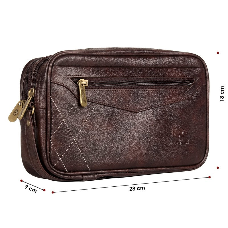 Clownfish wrist handbag - compact document carrier