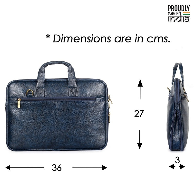 Clownfish Faux Leather Briefcase - Travel