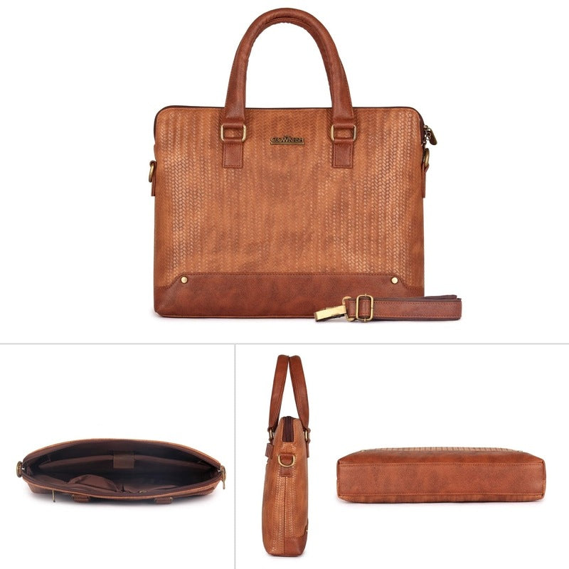 Clownfish 14 inch faux leather bag - Daily commute