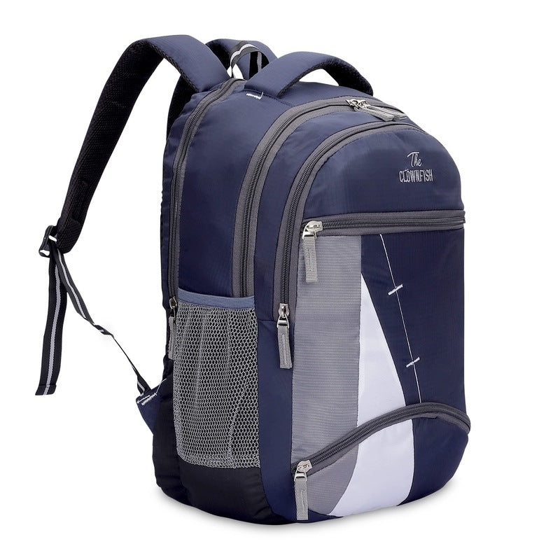 Clownfish navy blue laptop backpack - Best for gym goers