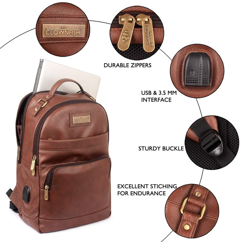 Clownfish Fusion Series Backpack - Stylish Travel Companion