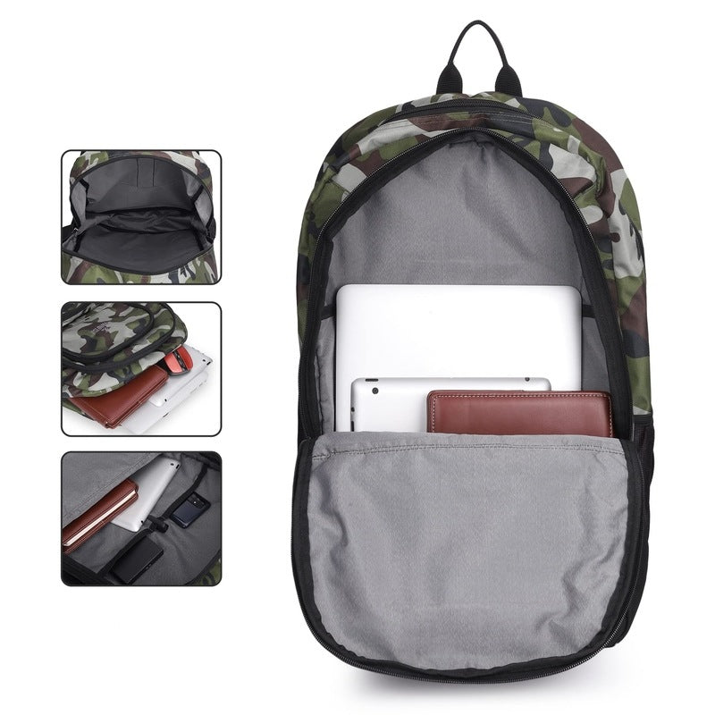 Clownfish camo green backpack - Great for camping trips
