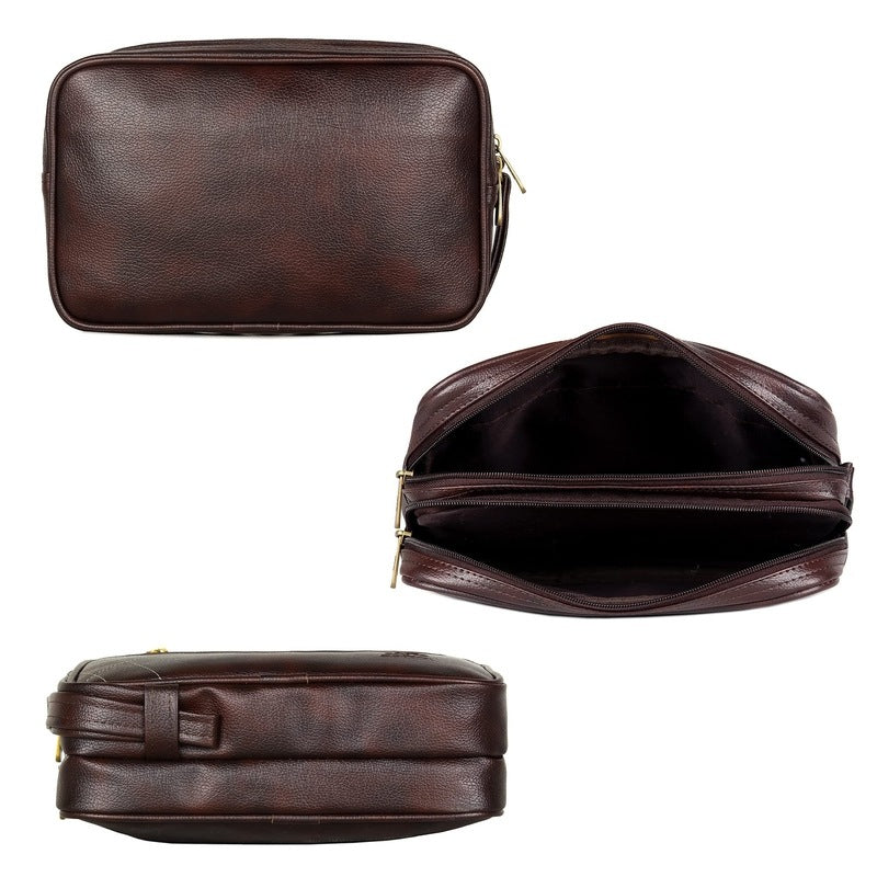 Clownfish vegan leather pouch - versatile money organizer