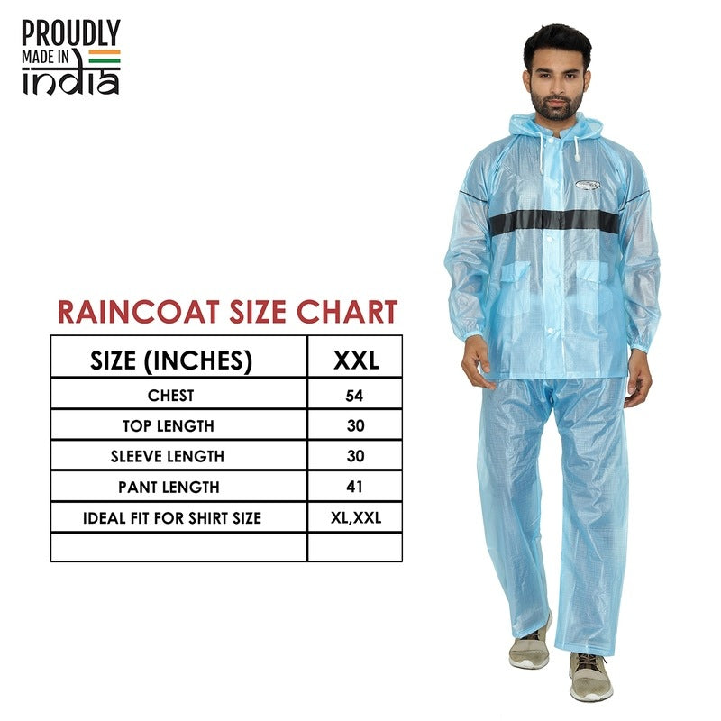 Clownfish Men's Solid Raincoat - Casual Wear