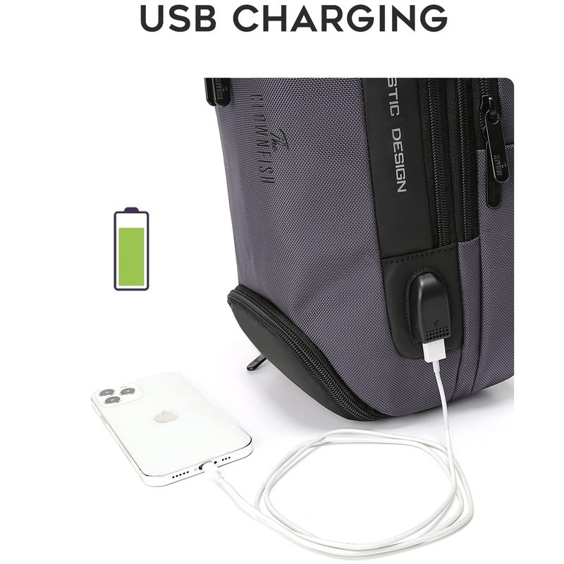 Clownfish USB Charging Bag - Ideal for Business Trips