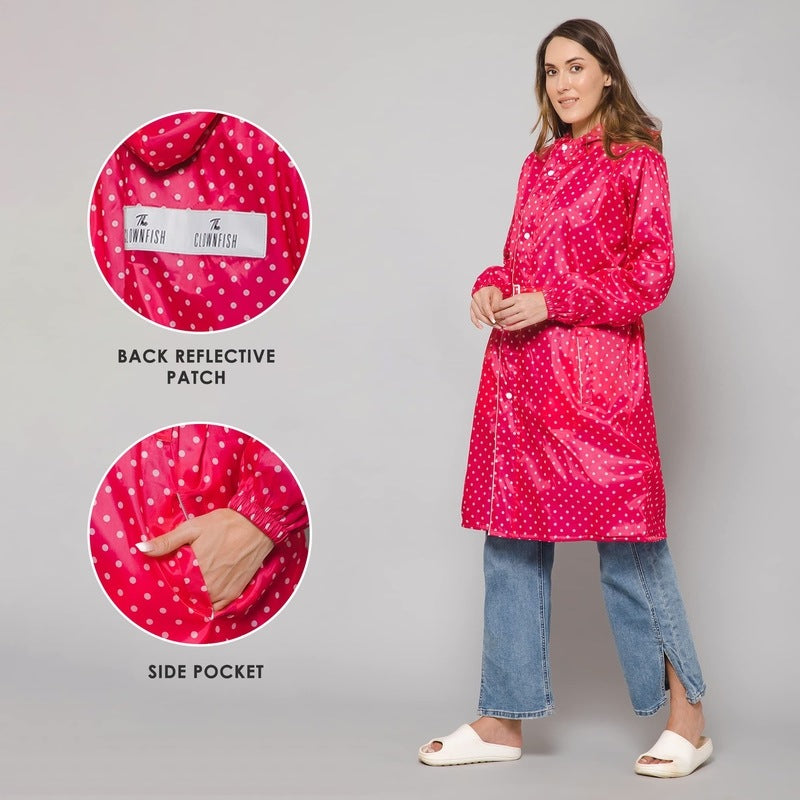 CLOWNFISH women raincoat - versatile fashion