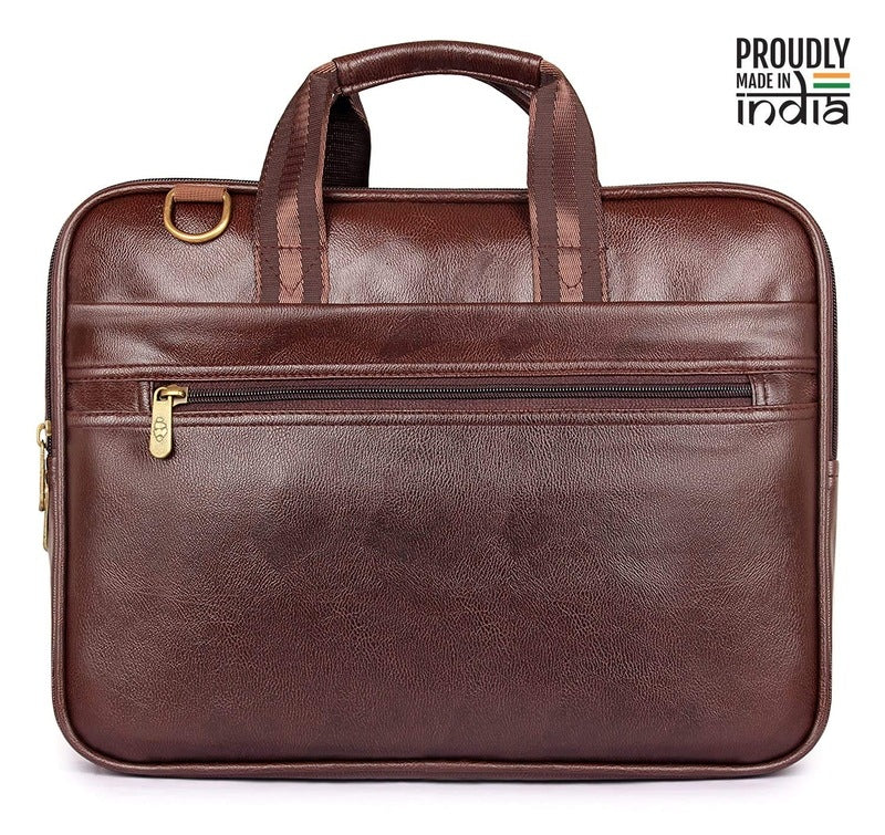 Clownfish chestnut brown laptop bag - Daily commute