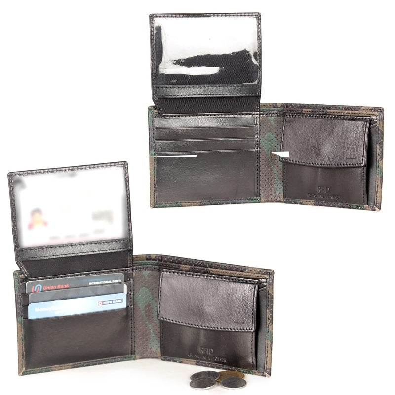 Clownfish Leather Wallet - Travel Companion