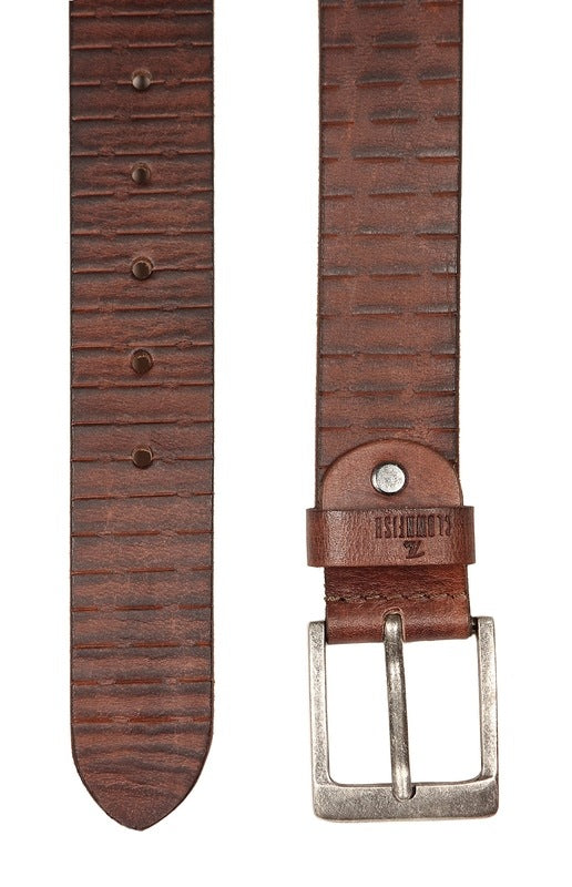 CLOWNFISH men's leather belt - gift for him
