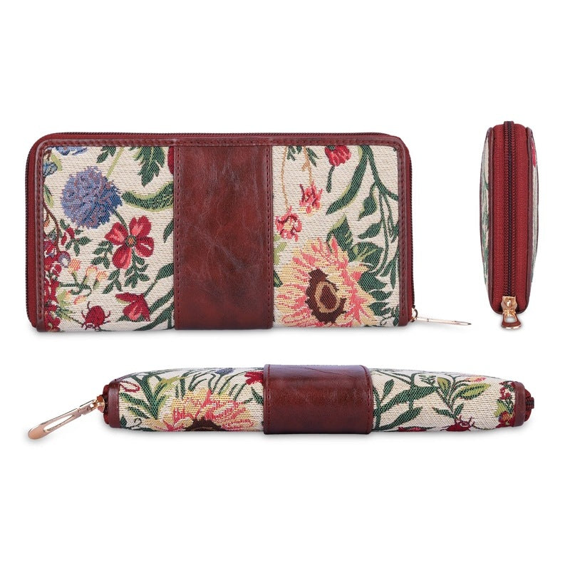 Clownfish Aria Collection - Stylish Womens Wallet - College Use