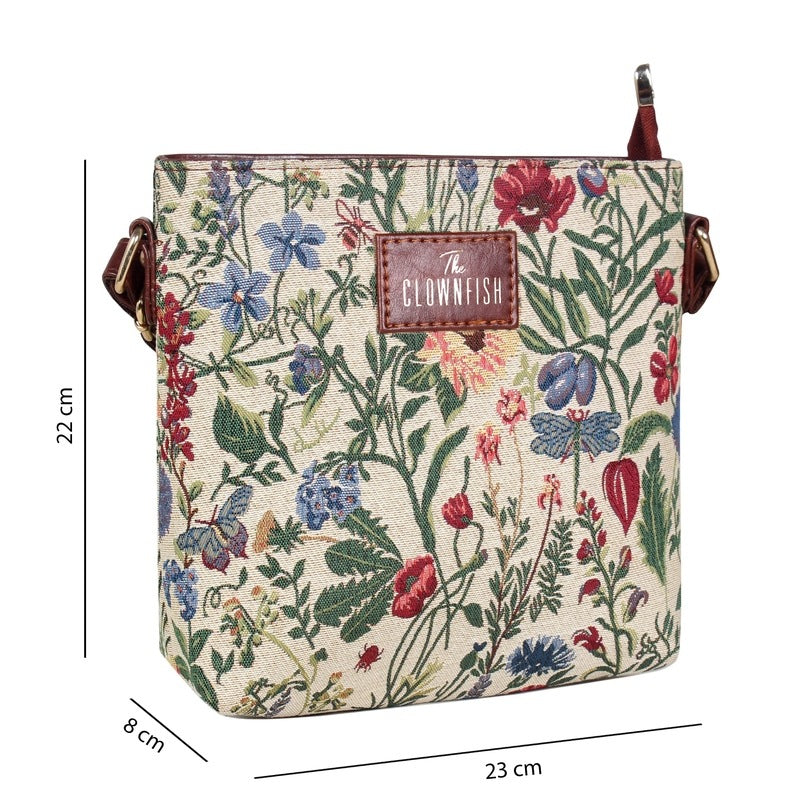 Clownfish Flavia Series Sling - Elegant floral design