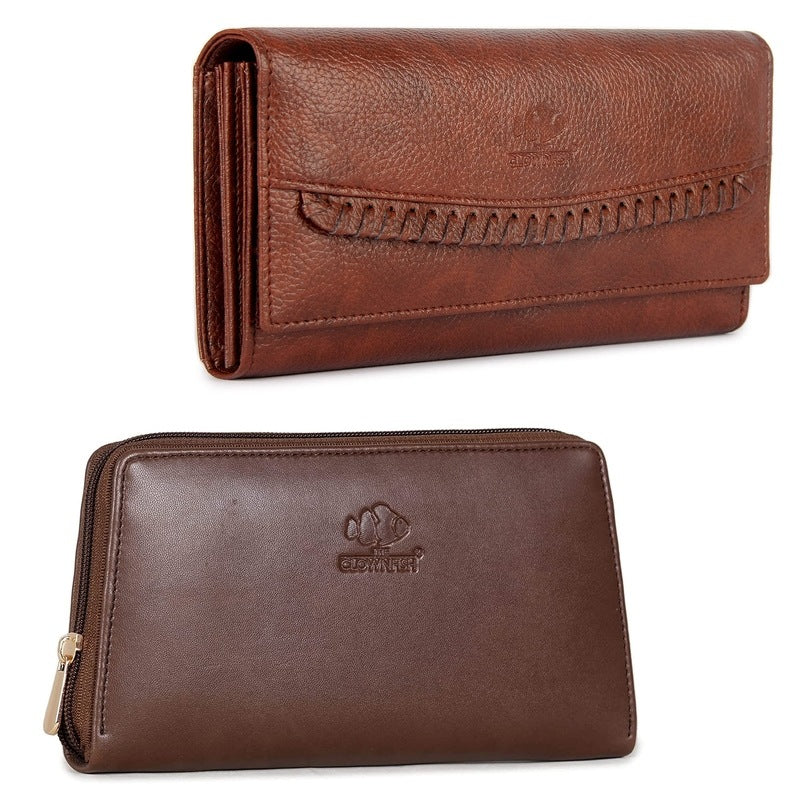 Clownfish wallet with card slots - perfect for daily use