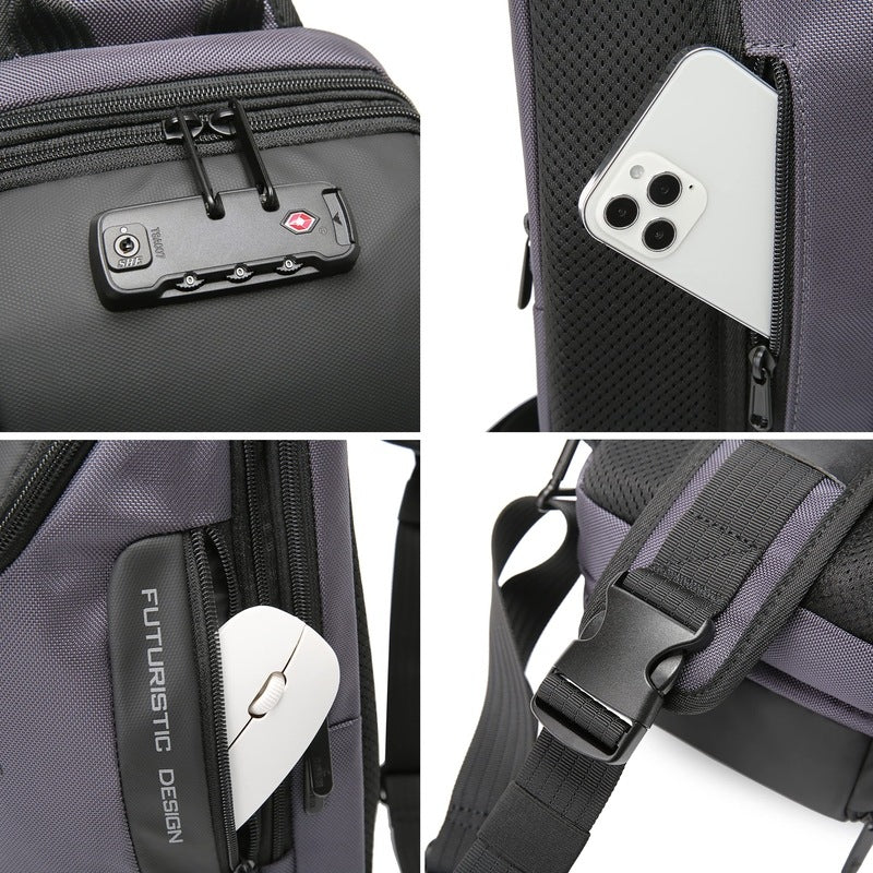 Clownfish Waterproof Sling Bag - Great for Outdoor Adventures