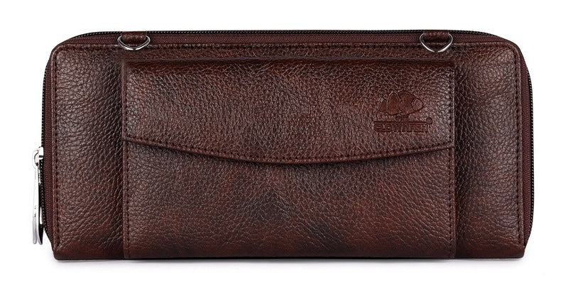 Clownfish Dark Brown Wallet - Lightweight Design