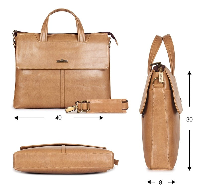Clownfish Julio Series Faux Leather Bag - Elegant Look