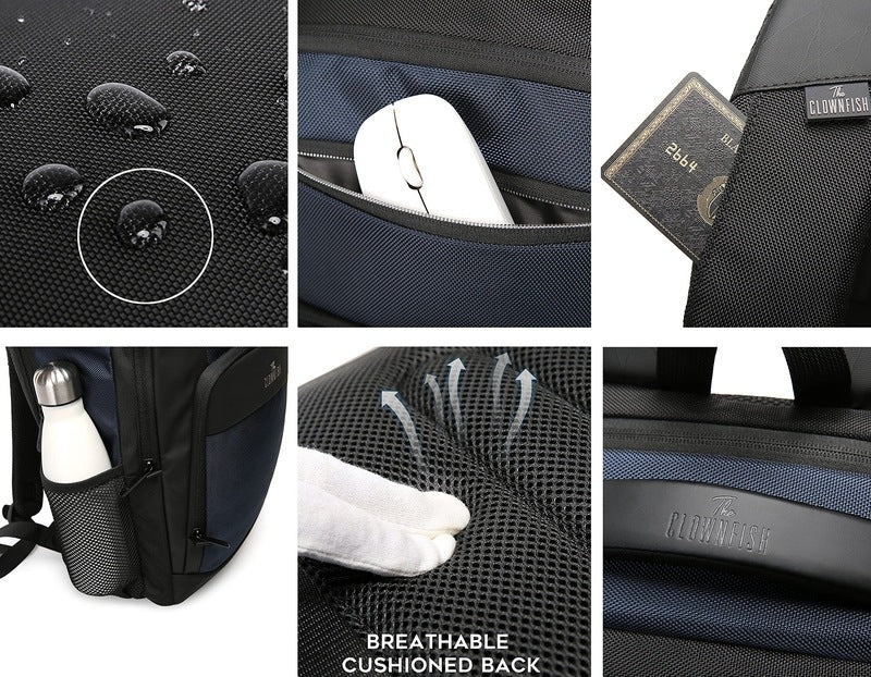 CLOWNFISH laptop backpack - Ideal for work and travel