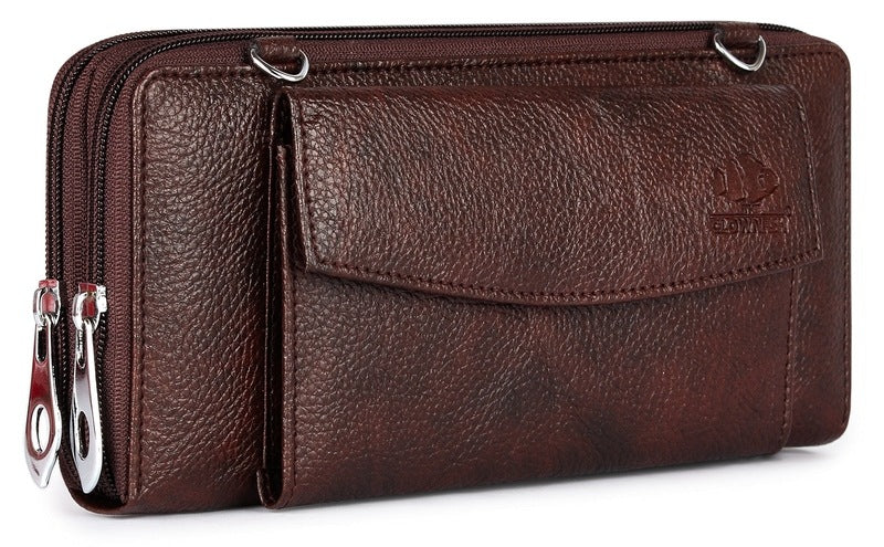 Clownfish Dark Brown Wallet - Casual Outing