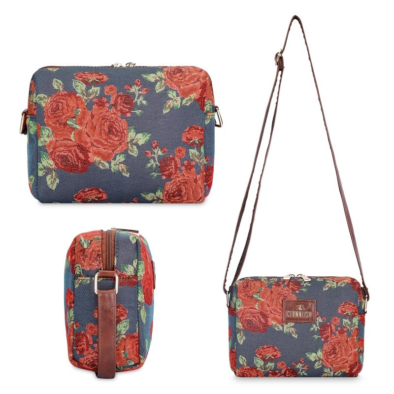 Clownfish Navy Blue Handbag - Versatile for daily use