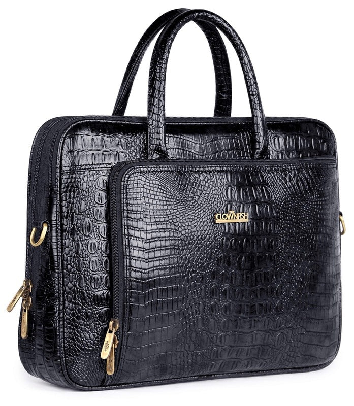 Clownfish Crocodilan Laptop Briefcase - Office Essentials