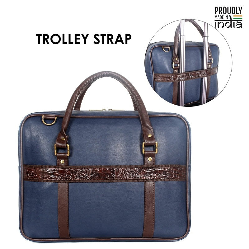 Clownfish Faux Leather Briefcase - School