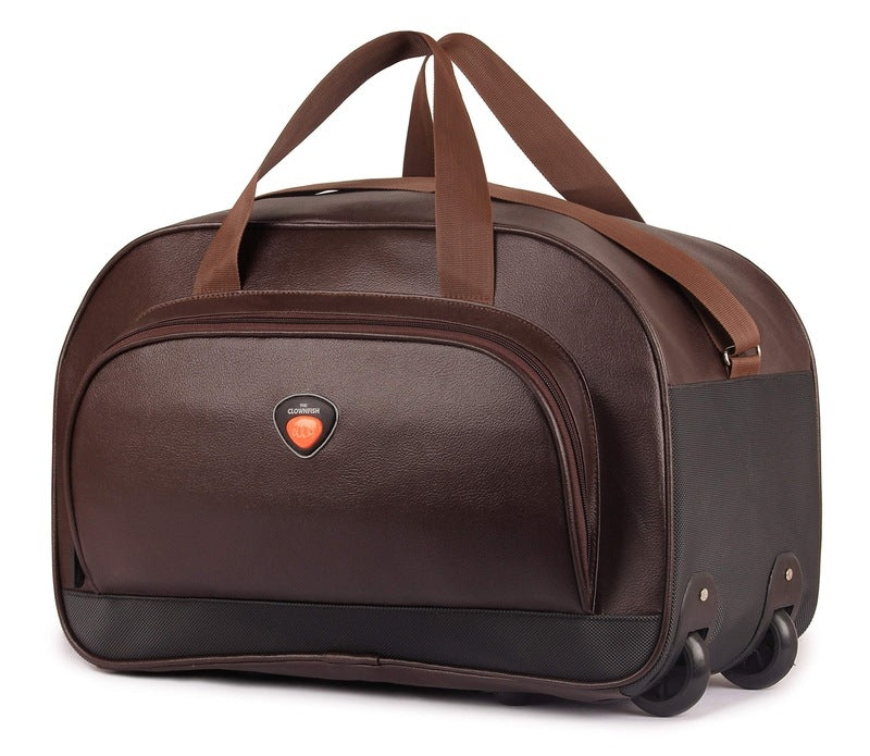 Clownfish Troy - Brown polyester travel duffle