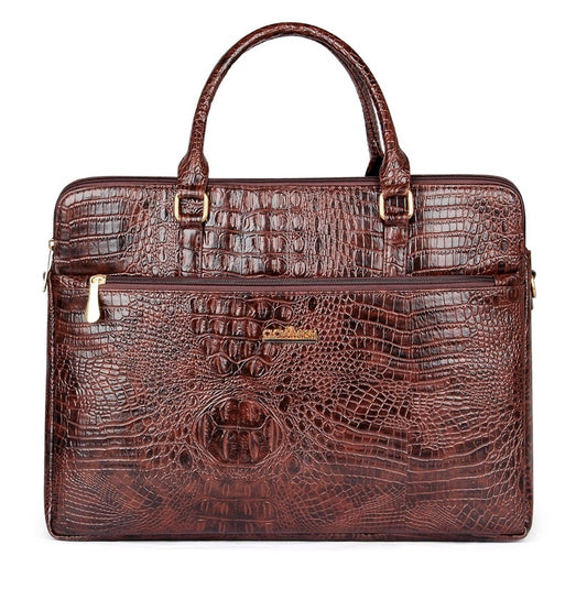 Clownfish Crocadila Messenger Bag - Functional Laptop Carrier