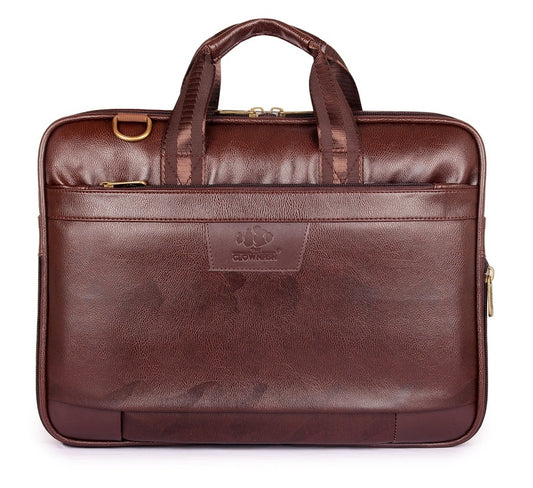 Clownfish 15.6 inch faux leather bag - Stylish accessory