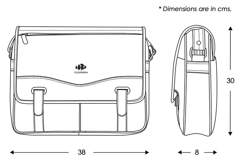 Clownfish Envoy Laptop Briefcase - Office Use