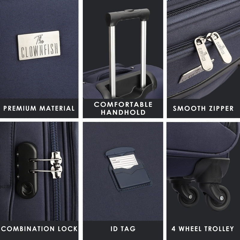 Clownfish Voyage Trolley Bag - Travel Convenience