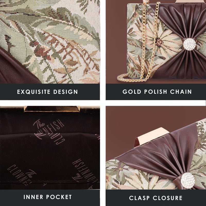 Clownfish Elegant Party Clutch - Evening Out