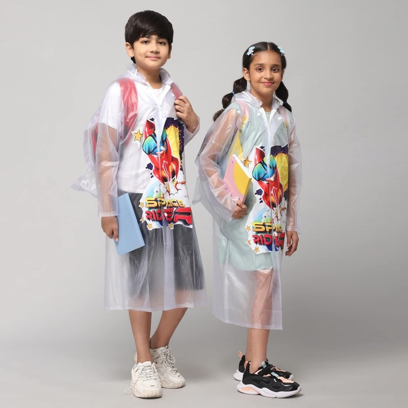 Clownfish Kids Waterproof Longcoat - Great for school commutes