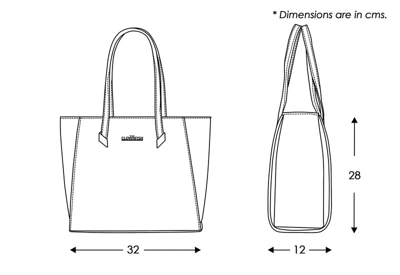 Clownfish Belle Series Handbag - Elegant for travel