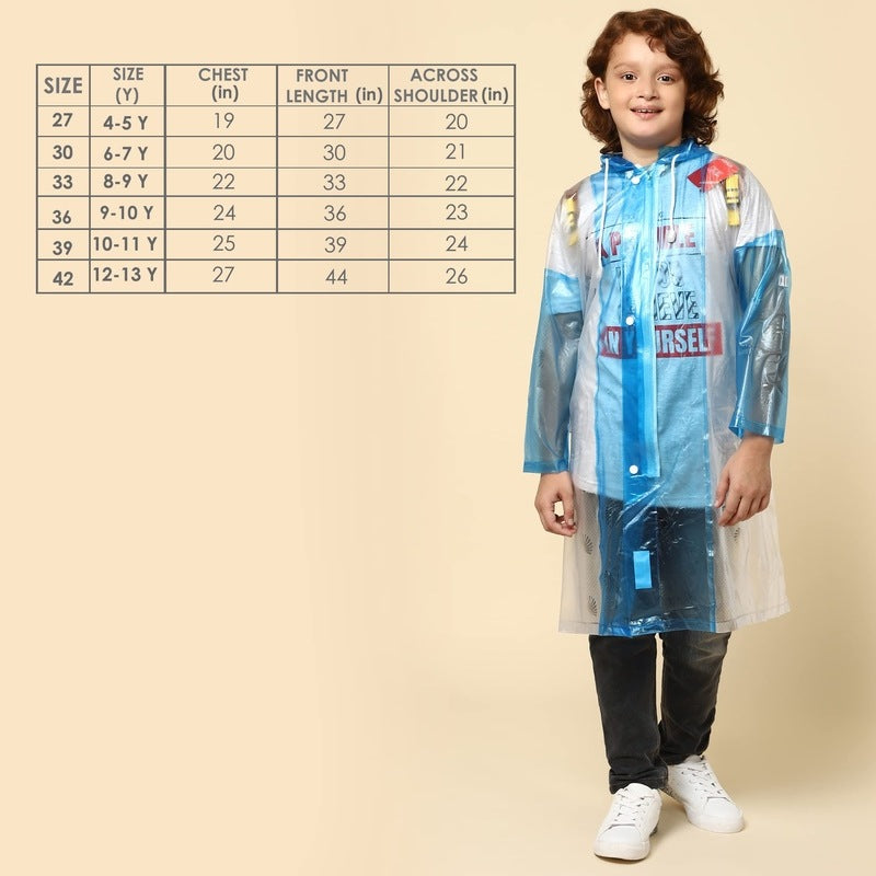 Clownfish Kids Waterproof Longcoat - For Rainy Days