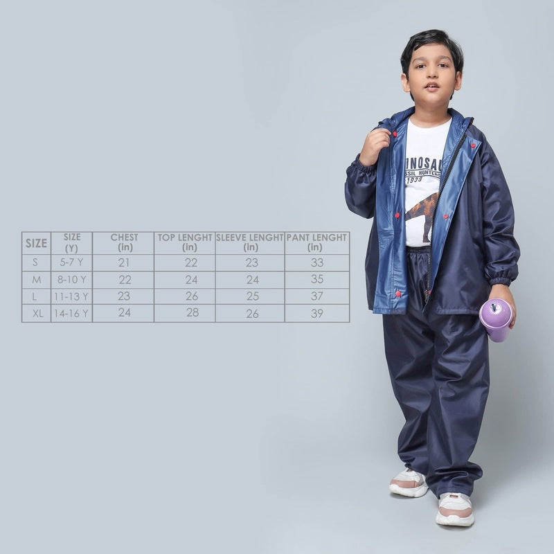 Clownfish Duke Series Kids Raincoat - Fun for School