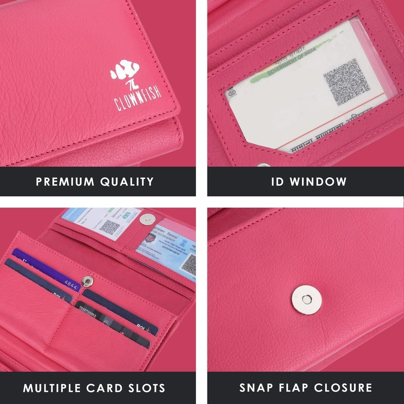 Clownfish Elsa Collection Wallet - Stylish Everyday Use