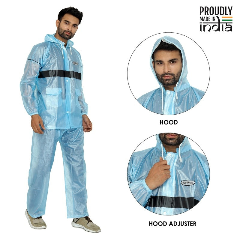 Clownfish Men's Solid Raincoat - Outdoor Boating