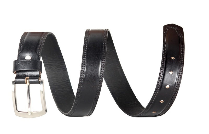 Clownfish Men's Leather Belt - Business Casual