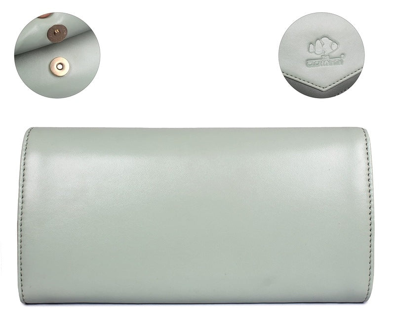 Clownfish Pistachio Green Wallet - Elegant Women's Purse