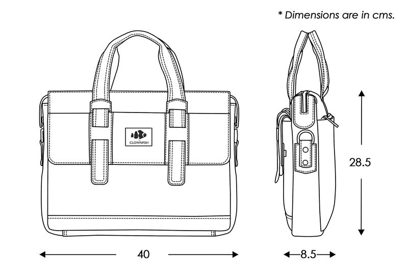 Clownfish Vino Laptop Bag - For Business Travel