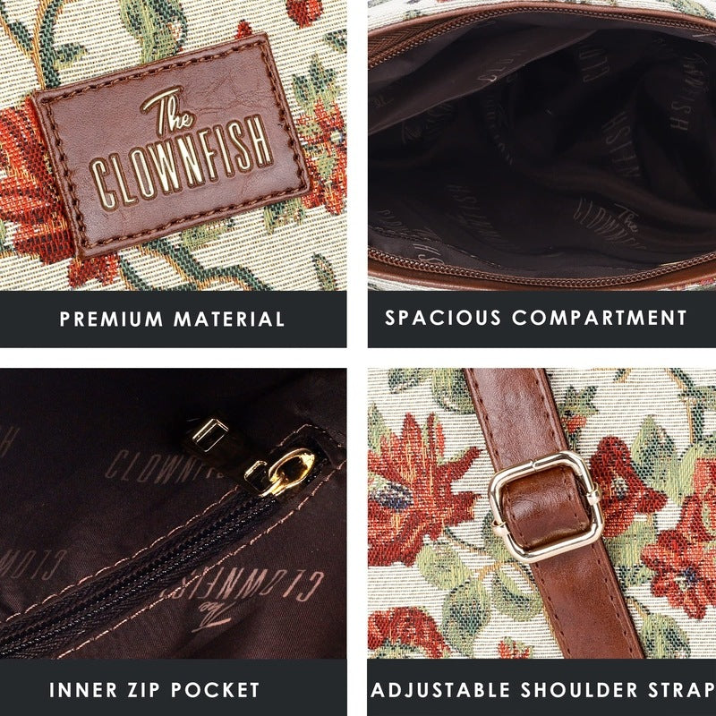 Clownfish Linda Sling Bag - Perfect for college use