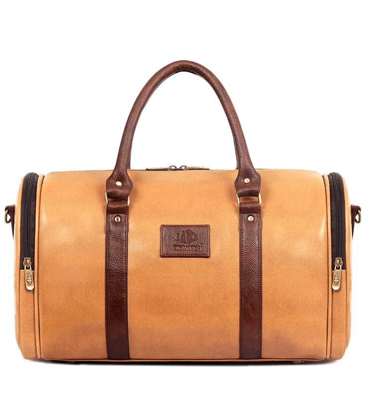 The Clownfish Jamison Vegan Leather 30 LTR Stylish Duffle Bag Weekende