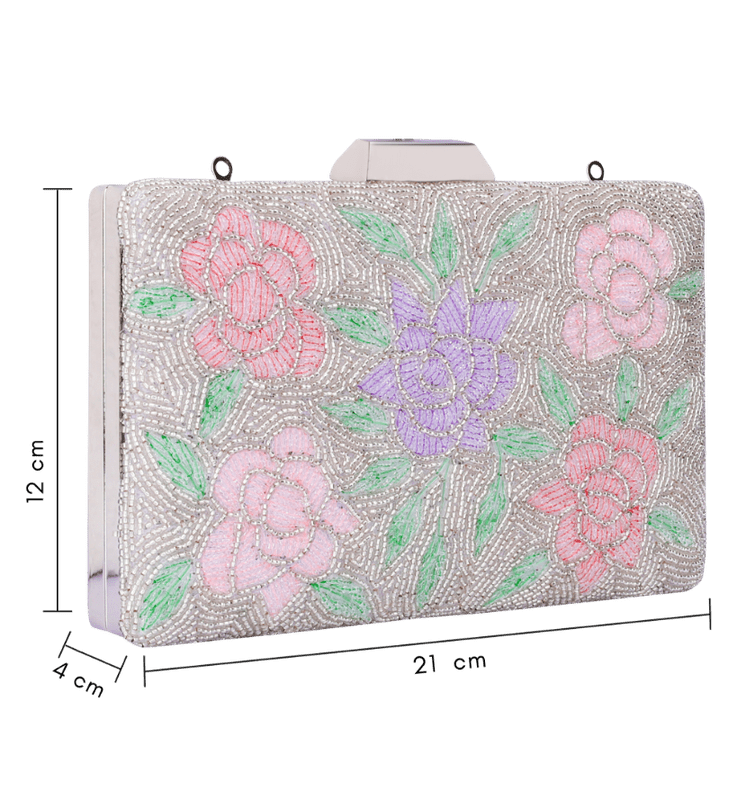 Anmol Collection Women's Party Clutch Sling Wallet