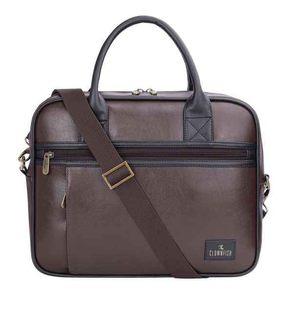 Diego Series 15.6 inch Faux Leather Laptop Bag