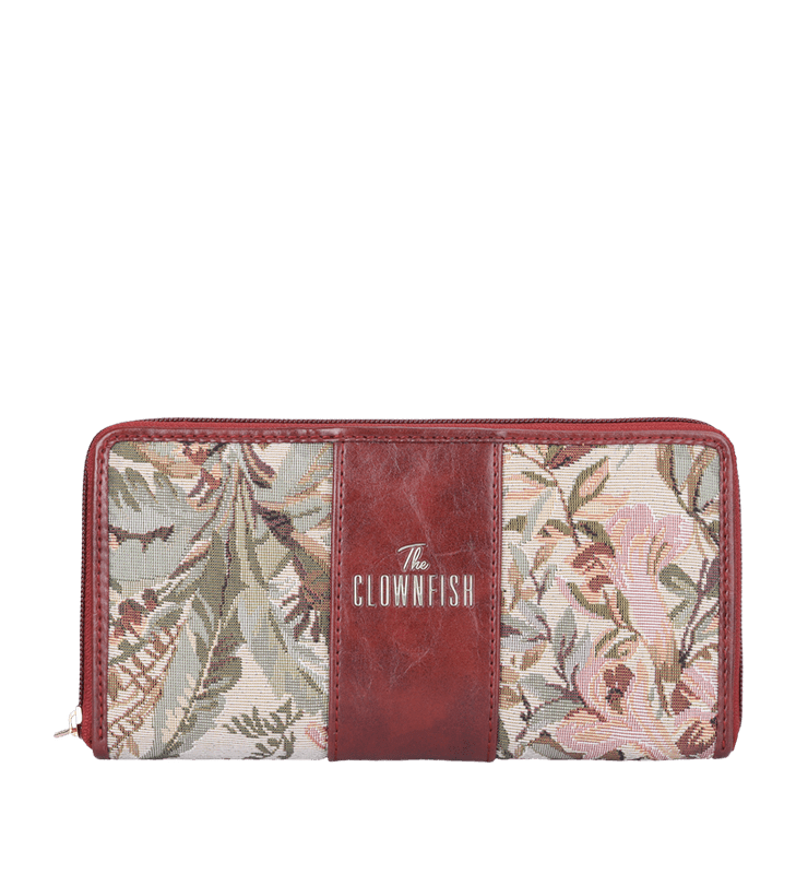 Aria Collection Ladies Zipper Wallet