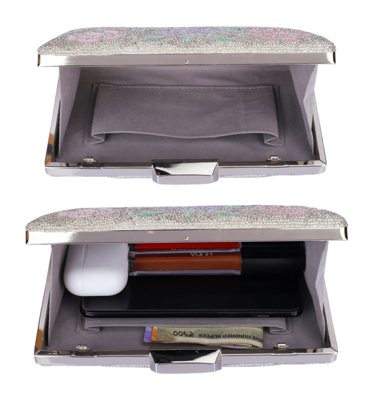 Anmol Collection Women's Party Clutch Sling Wallet
