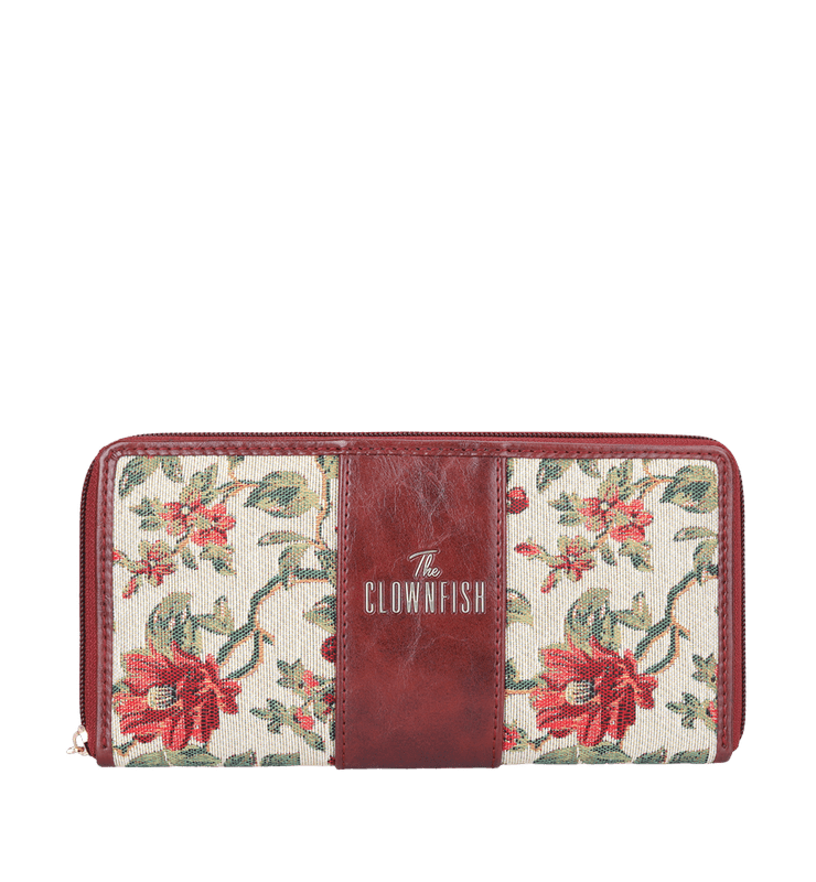 Aria Collection Ladies Zipper Wallet