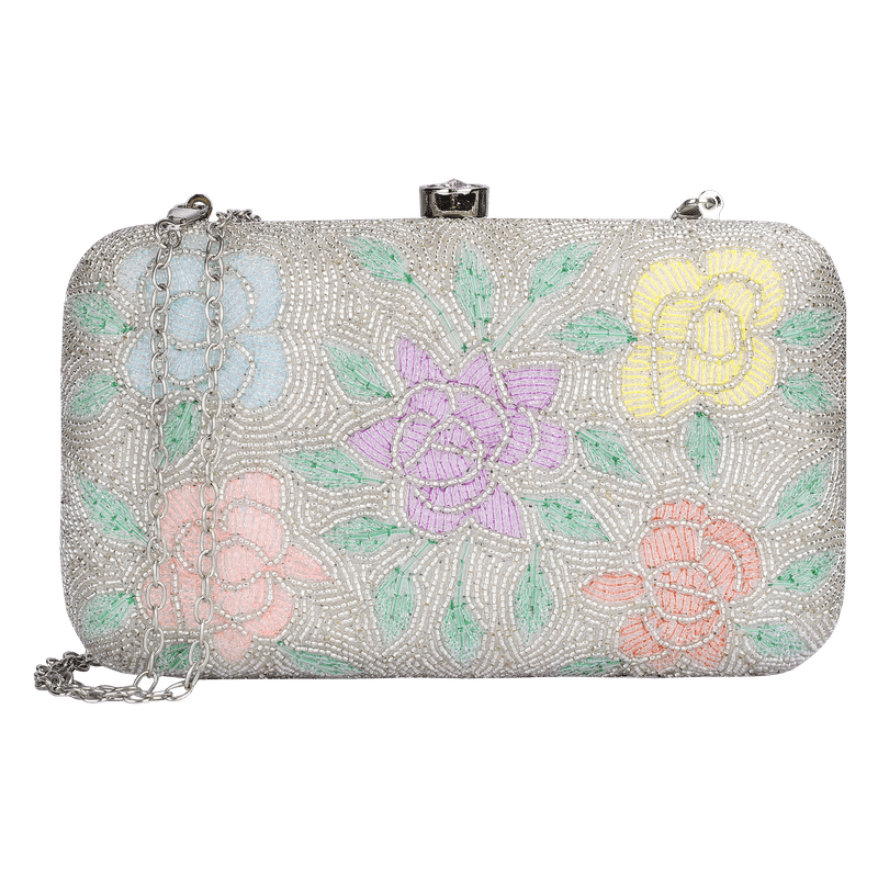 Norah Collection Women's Party Clutch Sling Wallet